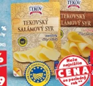Tekov Salámový Polotvrdý syr