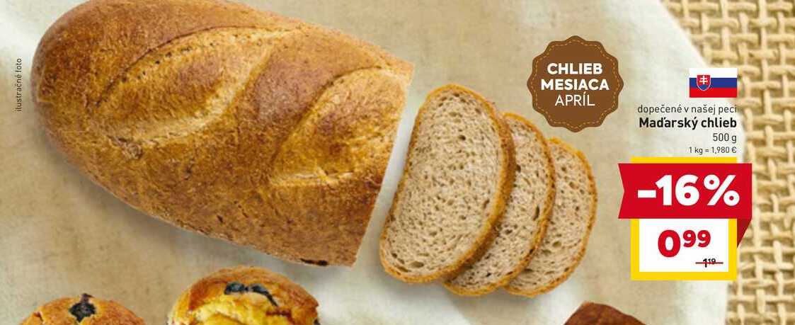 Maďarský chlieb 500 g