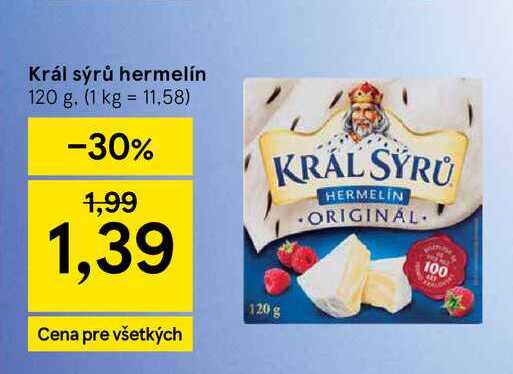 Král Sýrů 120 g