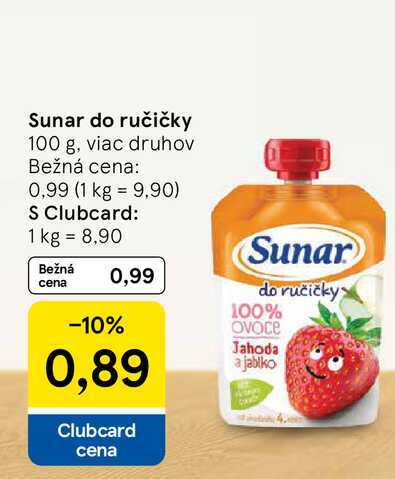 Sunar do ručičky 100 g