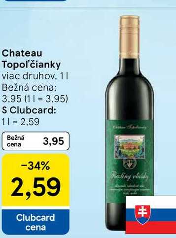 Château Topoľčianky 1 l