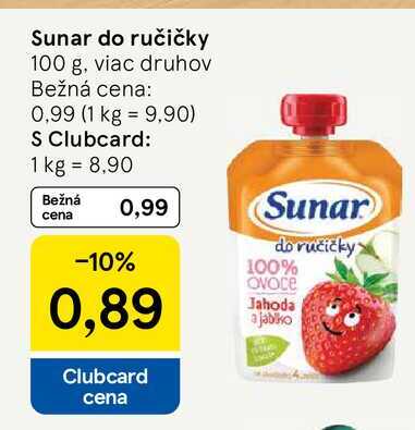 Sunar do ručičky 100 g