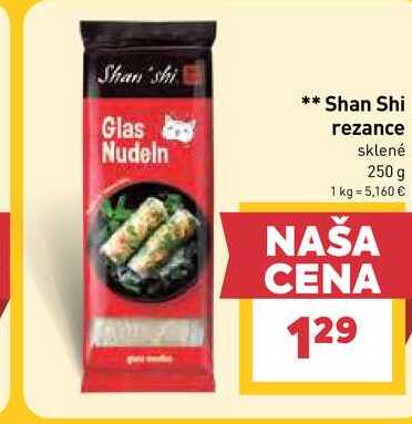 Shan Shi rezance sklené 250 g