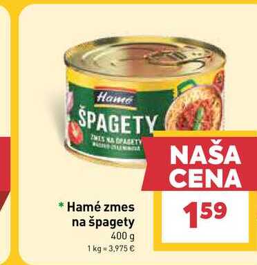 Hamé zmes na špagety 400 g