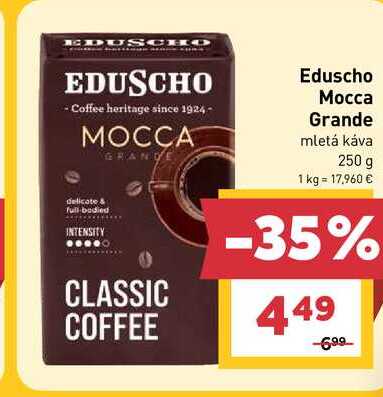 Eduscho Mocca Grande mletá káva 250 g 
