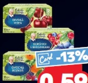 Babička Ruženka Ovocný čaj v akcii