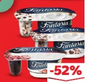Fantasia jogurt v akcii