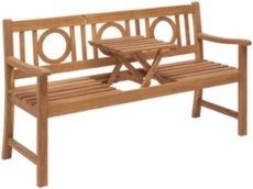 6: Záhradná lavica