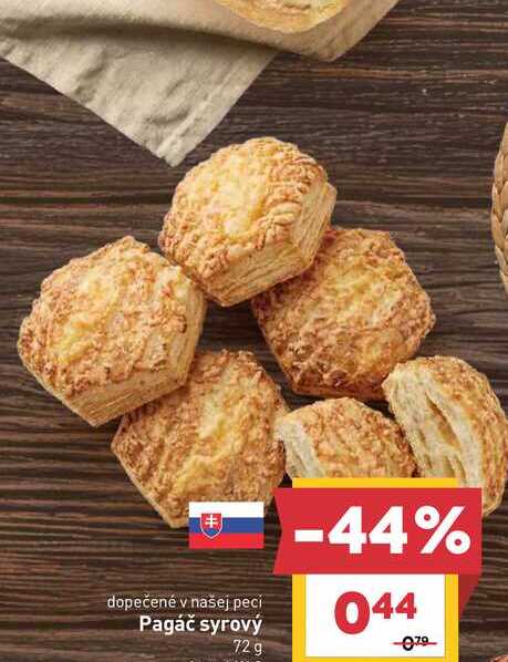 Pagáč syrový 72g