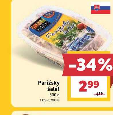 Parížsky šalát 500 g