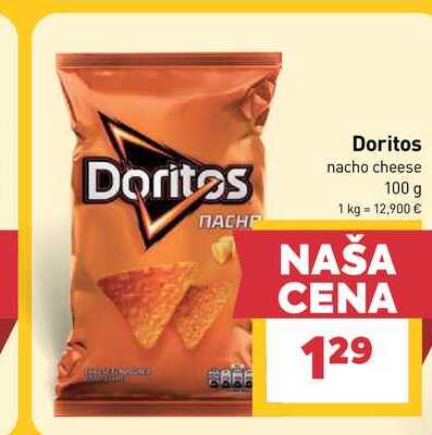 Doritos nacho cheese 100 g 