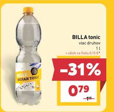 BILLA tonic 1l