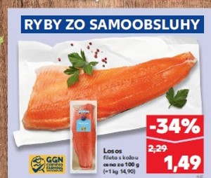 Fish & Seafood Nórsky losos