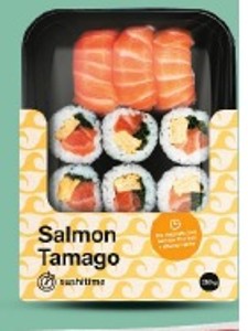 Sushitime Sushi Salmon Tamago