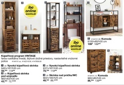 Kúpeľňový program VINTAGE - 5 Komoda