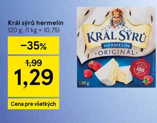 Král Sýrů 120 g
