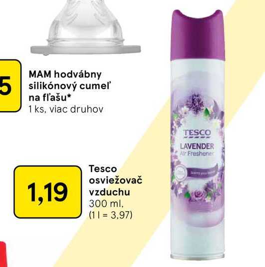 Tesco osviežovač vzduchu 300 ml