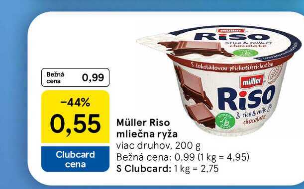 Müller Riso mliečna ryža 200g