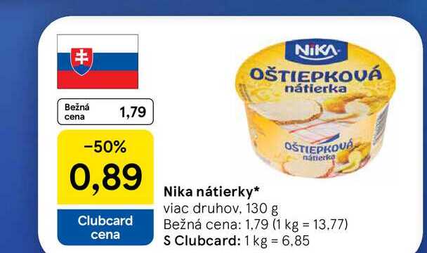 Nika nátierka 130g