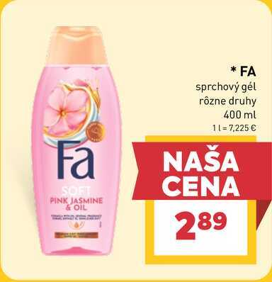 FA sprchový gél rôzne druhy 400 ml