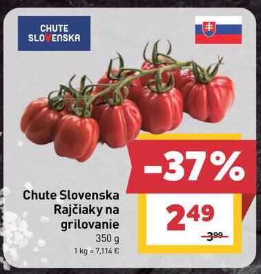 Chute Slovenska Rajčiaky na grilovanie 350 g
