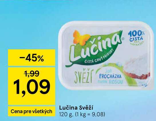 Lučina Svěží 120 g
