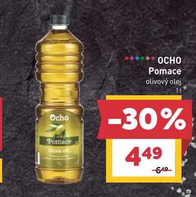 Ocho Pomace Olivový olej 1l