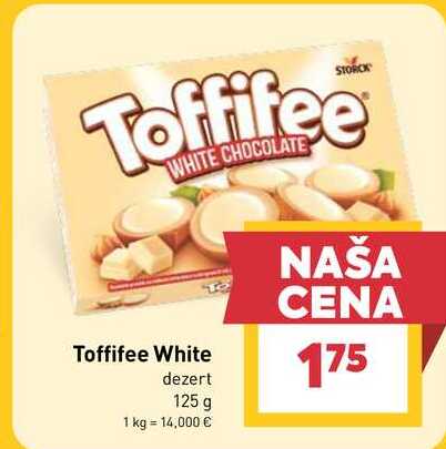 Toffifee White dezert 125 g