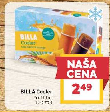 BILLA Cooler 6 x 110 ml