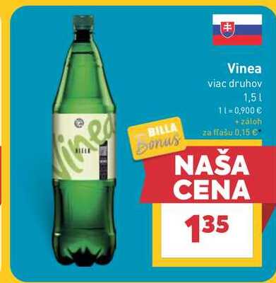 Vinea viac druhov 1,5l