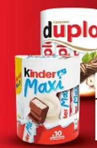 Kinder Maxi Čokoládové tyčinky