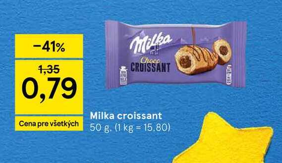 Milka croissant 50 g