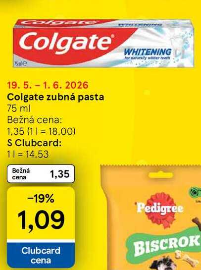 Colgate zubná pasta 75 ml