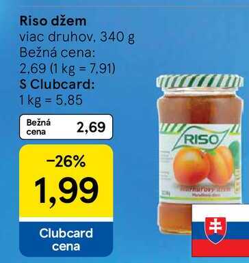 Riso džem viac druhov, 340 g
