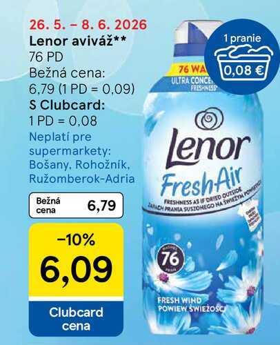 Lenor aviváž 76 PD