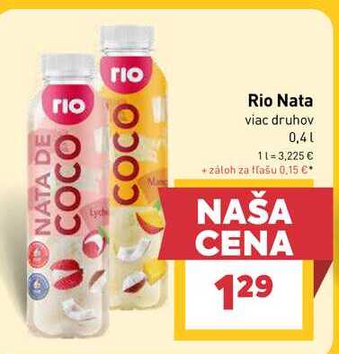 Rio Nata viac druhov 0,4l