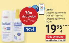 Ladival sprej na opaľovanie s OF 50+, 150ml