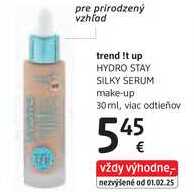 trend !t up HYDRO STAY SILKY SERUM make-up, 30 ml