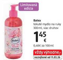 Balea tekuté mydlo na ruky, 300 ml
