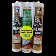 VYSOKOPEVNOSTNÉ LEPIDLO MAMUT GLUE HIGH TACK DUO PACK + DARČEK