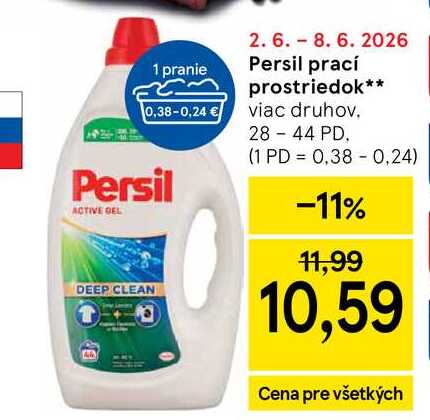 Persil prací prostriedok viac druhov 28-44 PD