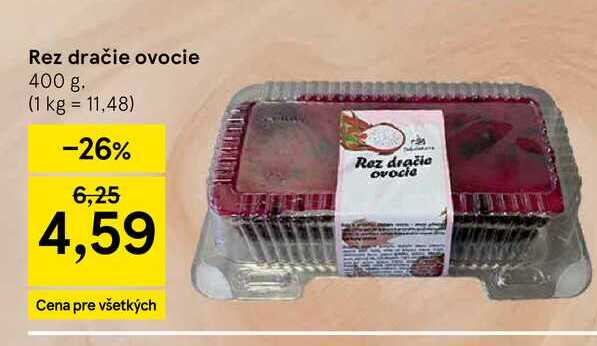 Rez dračie ovocie 400 g