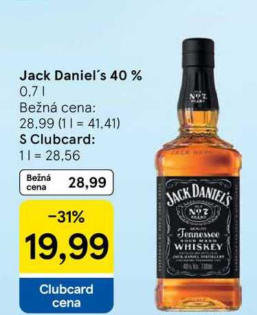 Jack Daniel's 40 % 0.7l