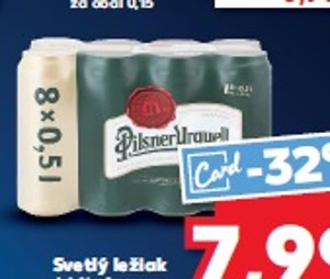 Pilsner Urquell Svetlé pivo