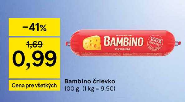 Bambino črievko 100 g
