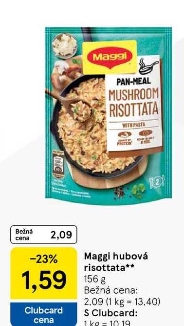 Maggi hubová risottata 156g