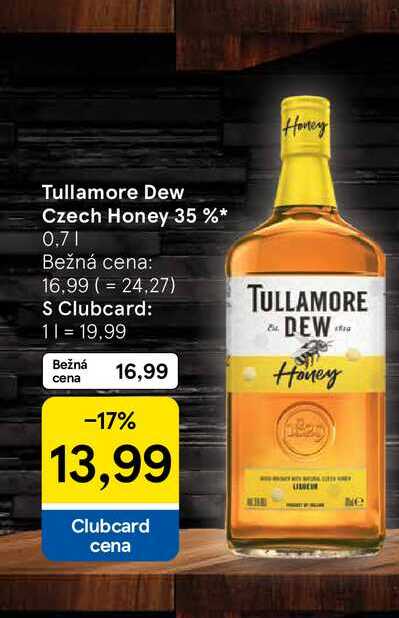 Honey Tullamore Dew Czech Honey 35 % 0,7l