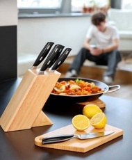 Blok na nože GrandCHEF, s 5 nožmi