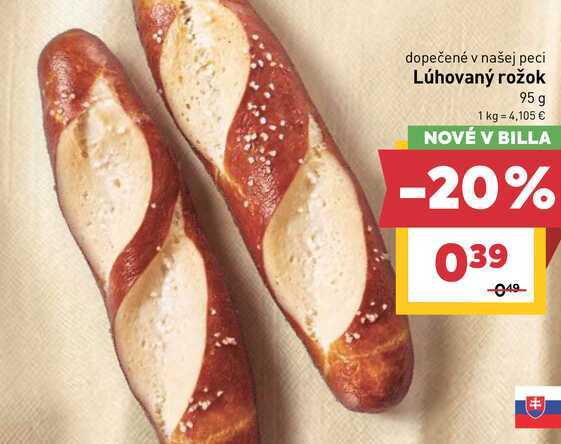Lúhovaný rožok 95 g
