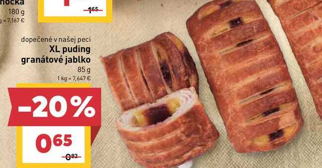 XL puding granátové jablko 85 g